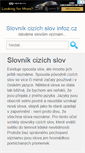 Mobile Screenshot of infoz.cz
